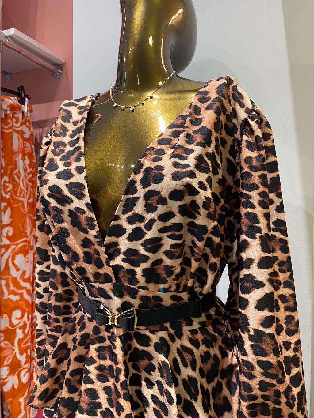 Λεοπάρ φόρεμα