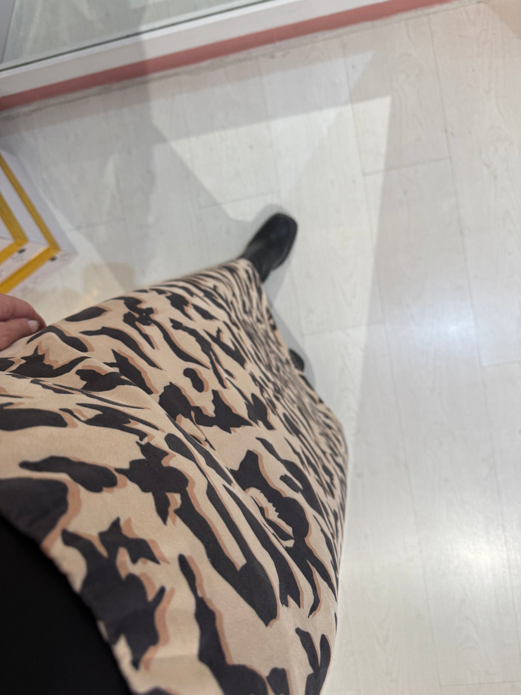 Φούστα ελαστική animal print