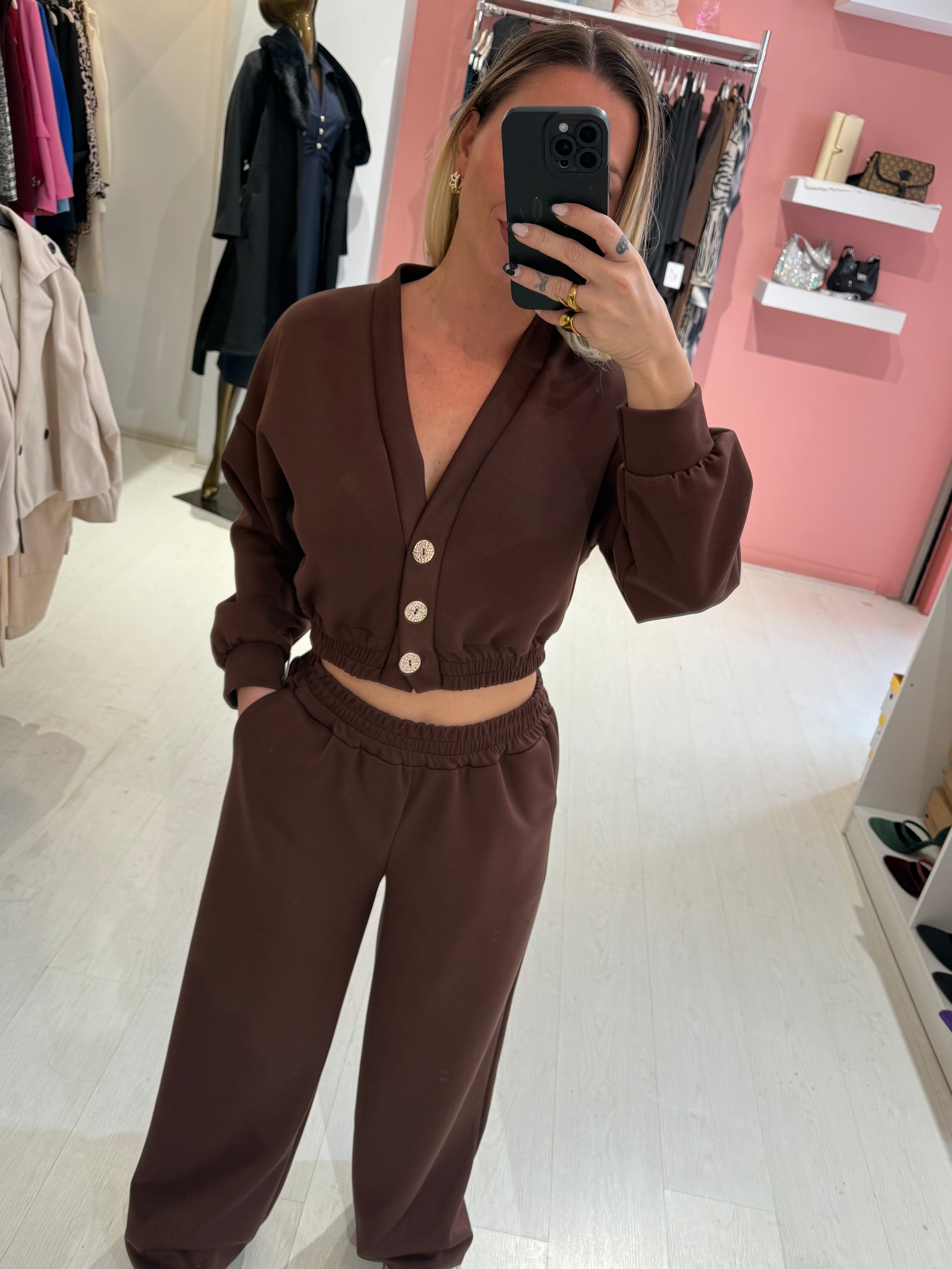 Φόρμα choco καφέ