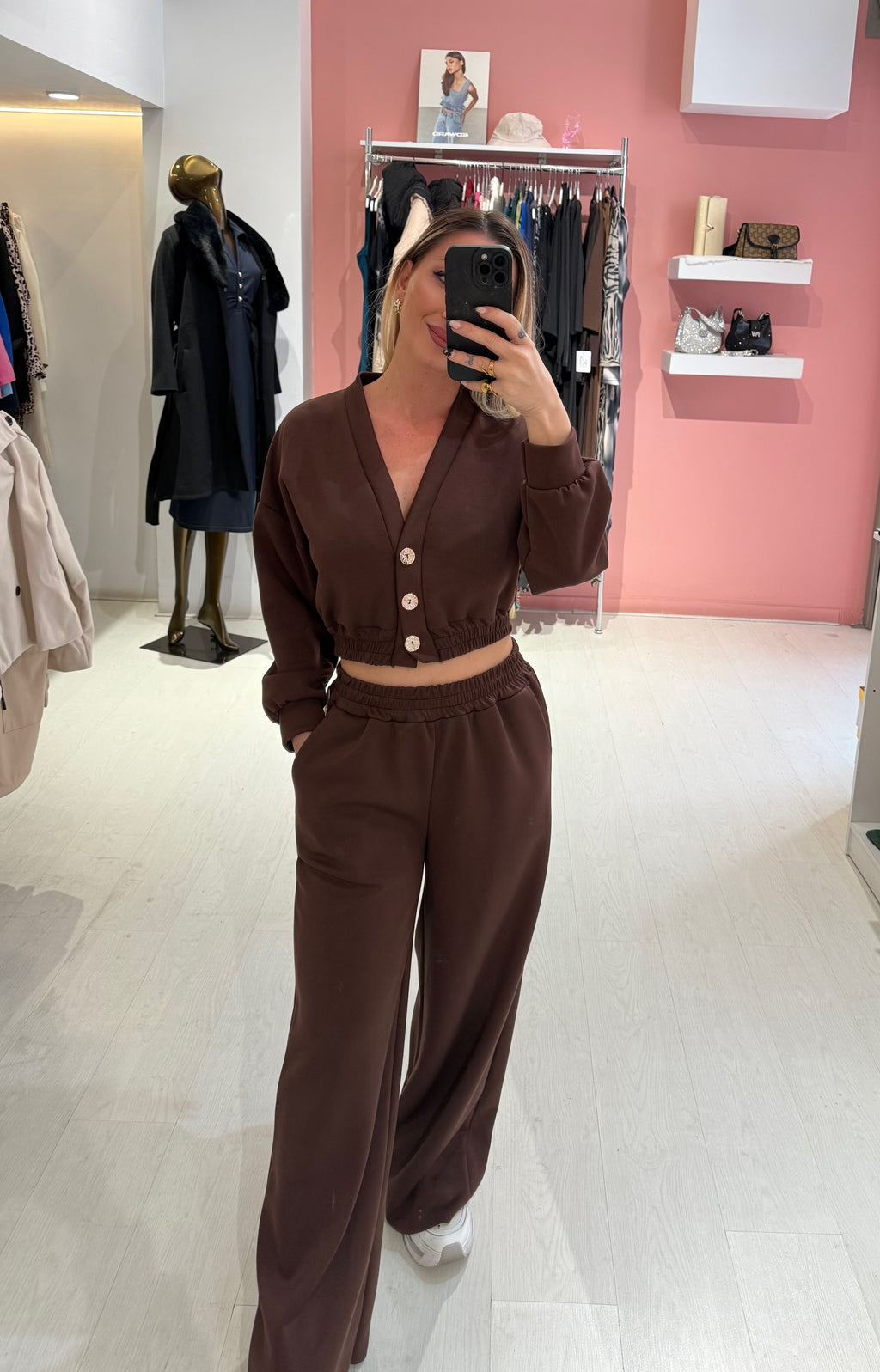 Φόρμα choco καφέ