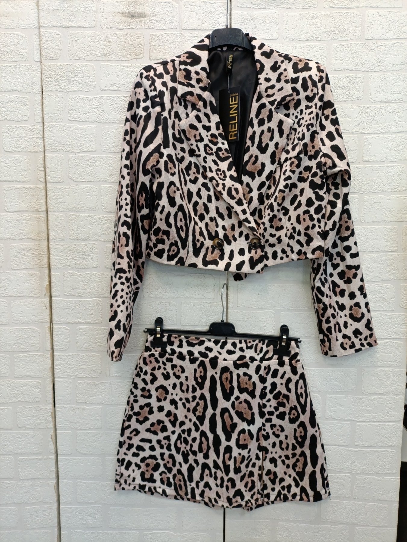 Σετ φούστα σορτς κοντό σακάκι